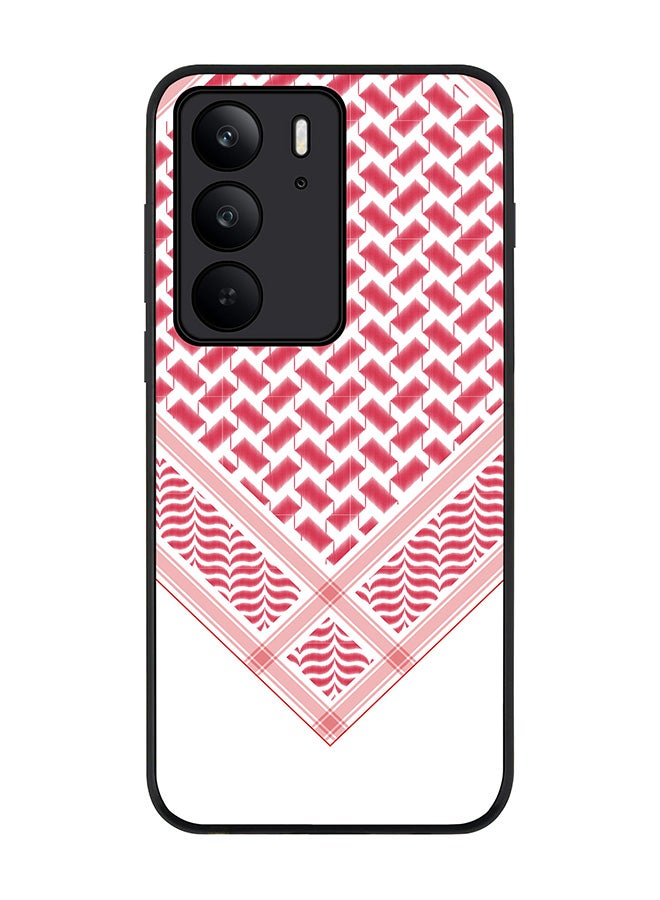 Stylizedd For Realme C75x / C75 4G Case,Slim fit Camera Protection, Shockproof Thin Phone cover  - Victory Shemag (Red) - Image 1